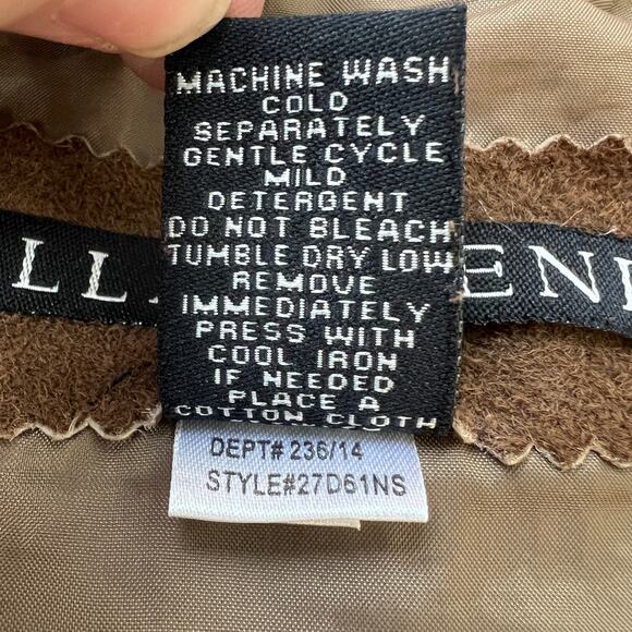 Allan Denis Women Vintage Western Brown Suede A Line Patchwork Skirt 6 - Picture 6 of 6